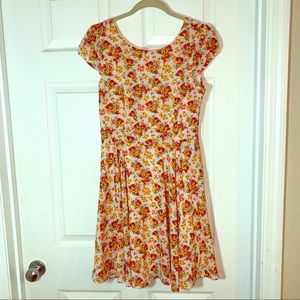 Forever 21 Contemporary fit and flair floral dress